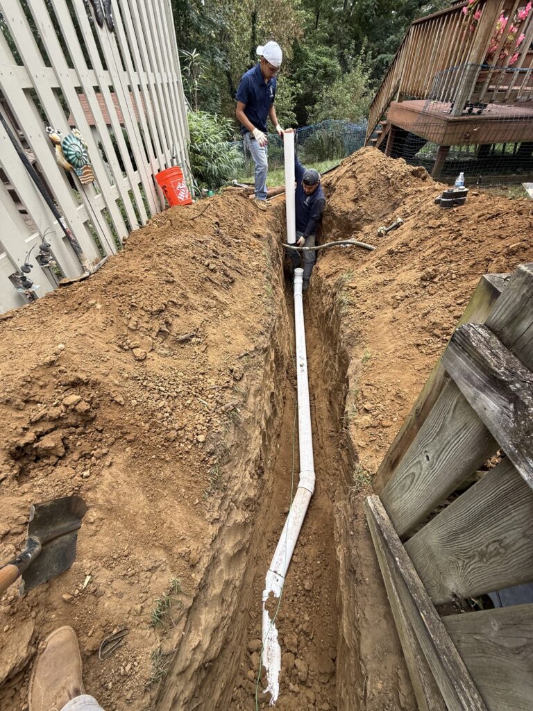 Residential plumbing repairs