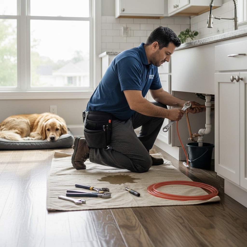 Residential plumbing repairs