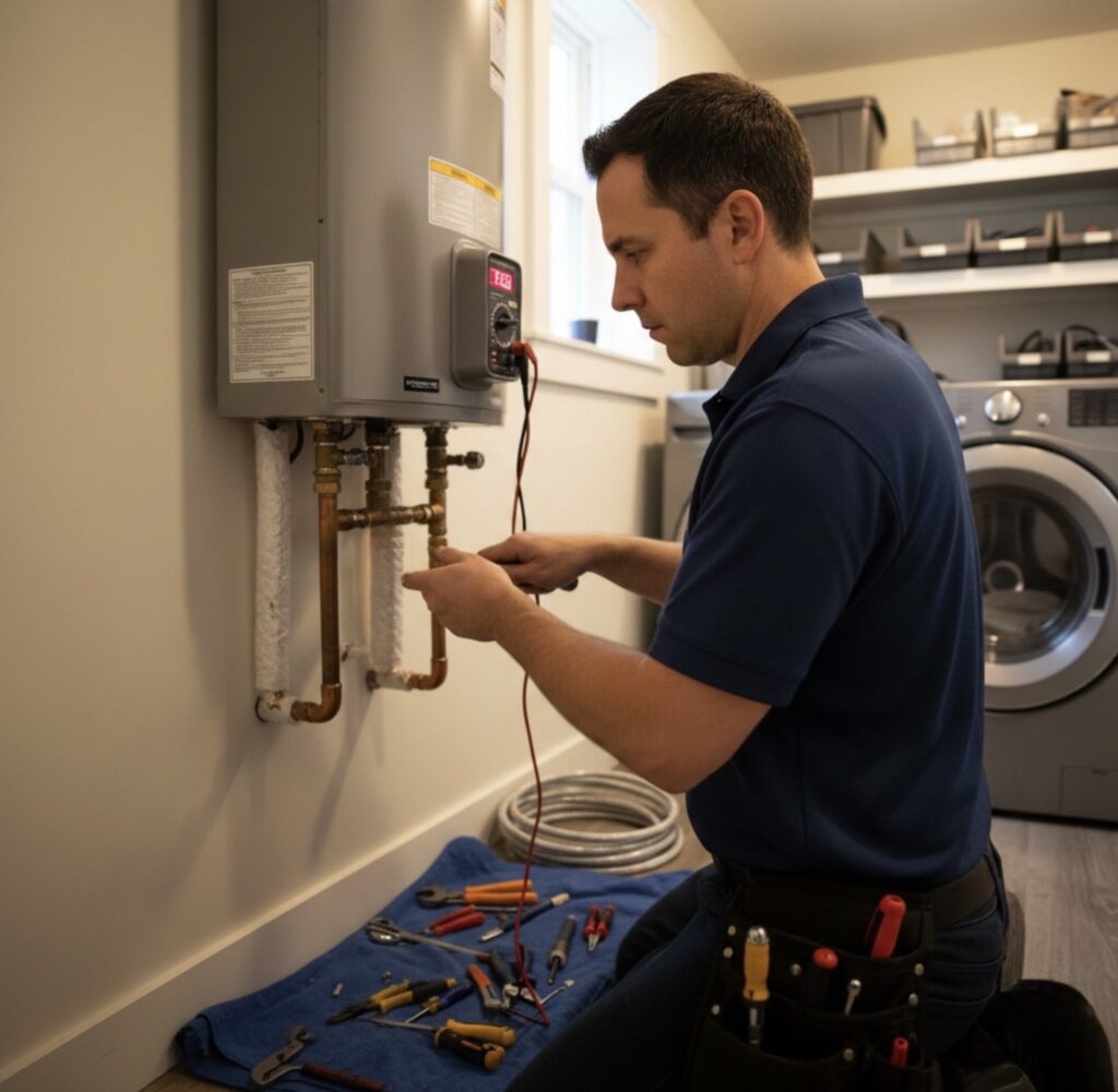 Water heater repair in Gibson Island, MD