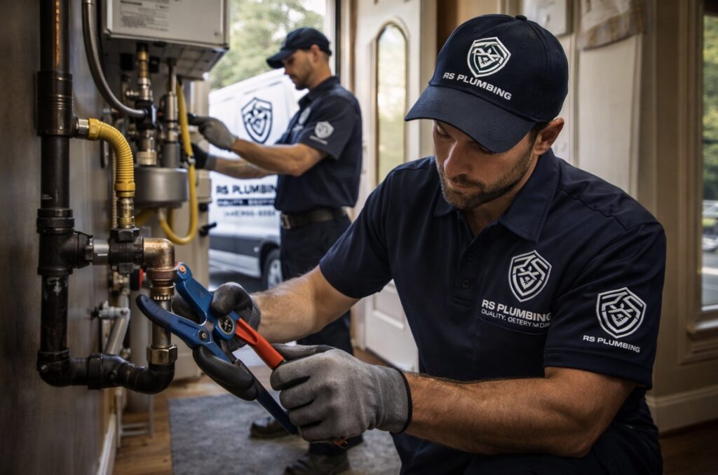Gas line repair and installation in Annapolis, MD