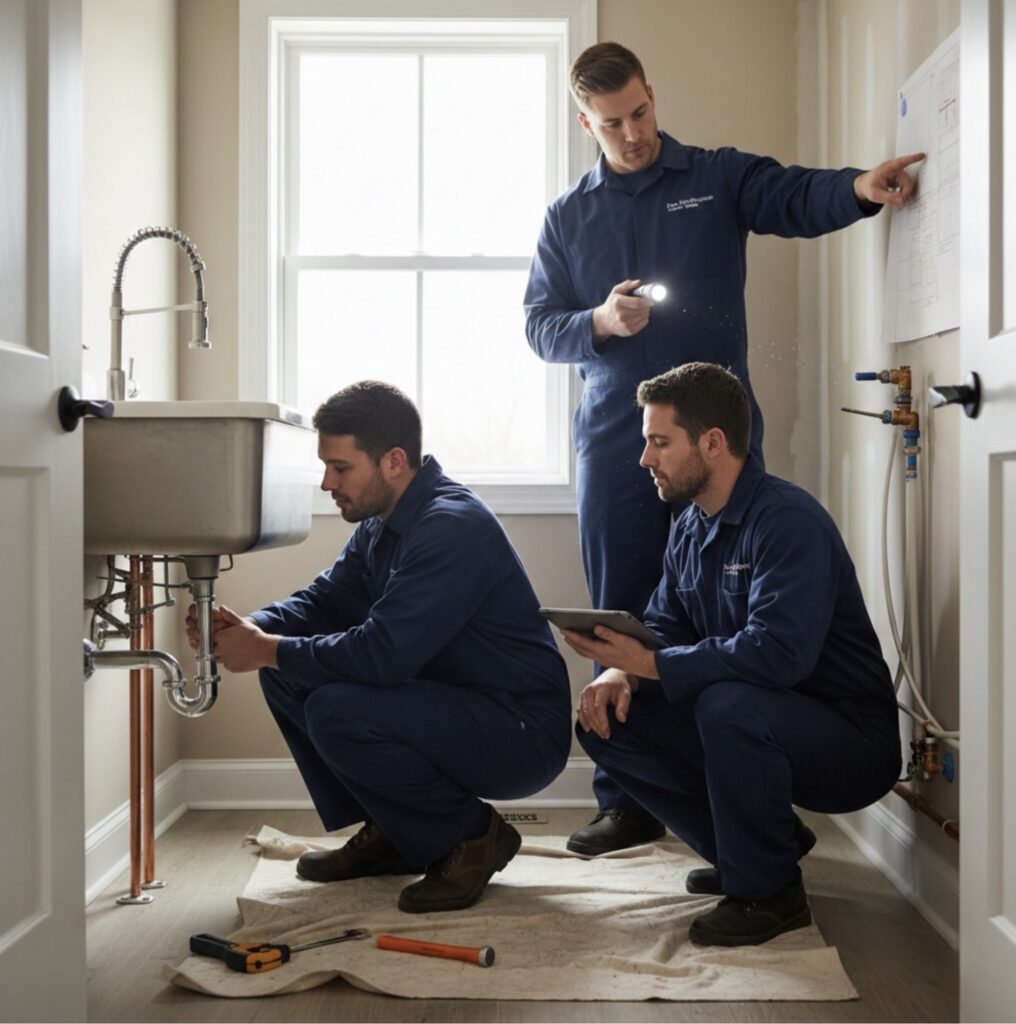 Water line repair in Davidsonville, MD