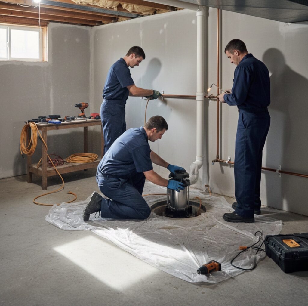 Sump pump repair and installation in Crofton, MD