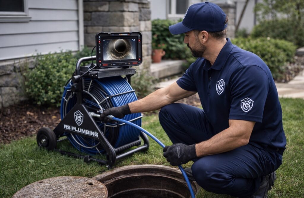 Sewer camera inspection in College Park, MD