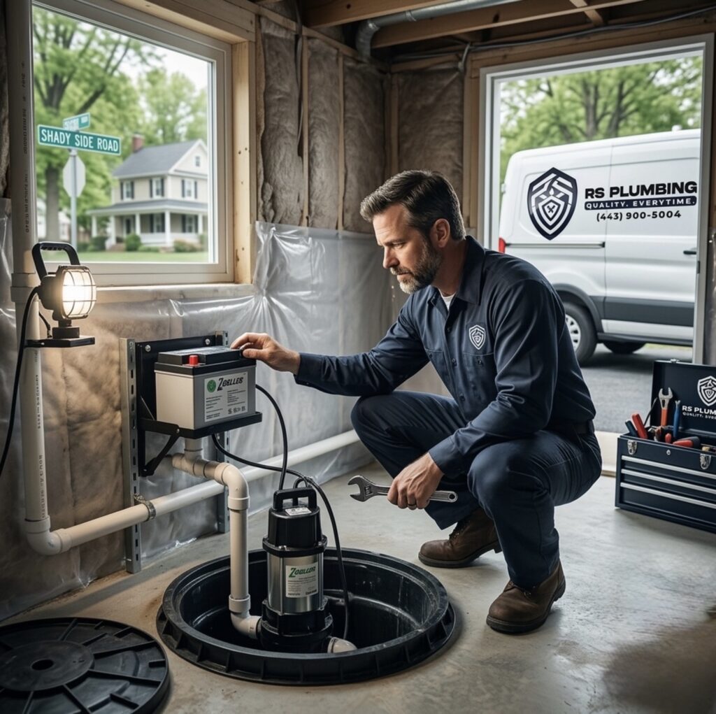 BEST EMERGENCY PLUMBER in Shady Side, MD - Available 24/7
